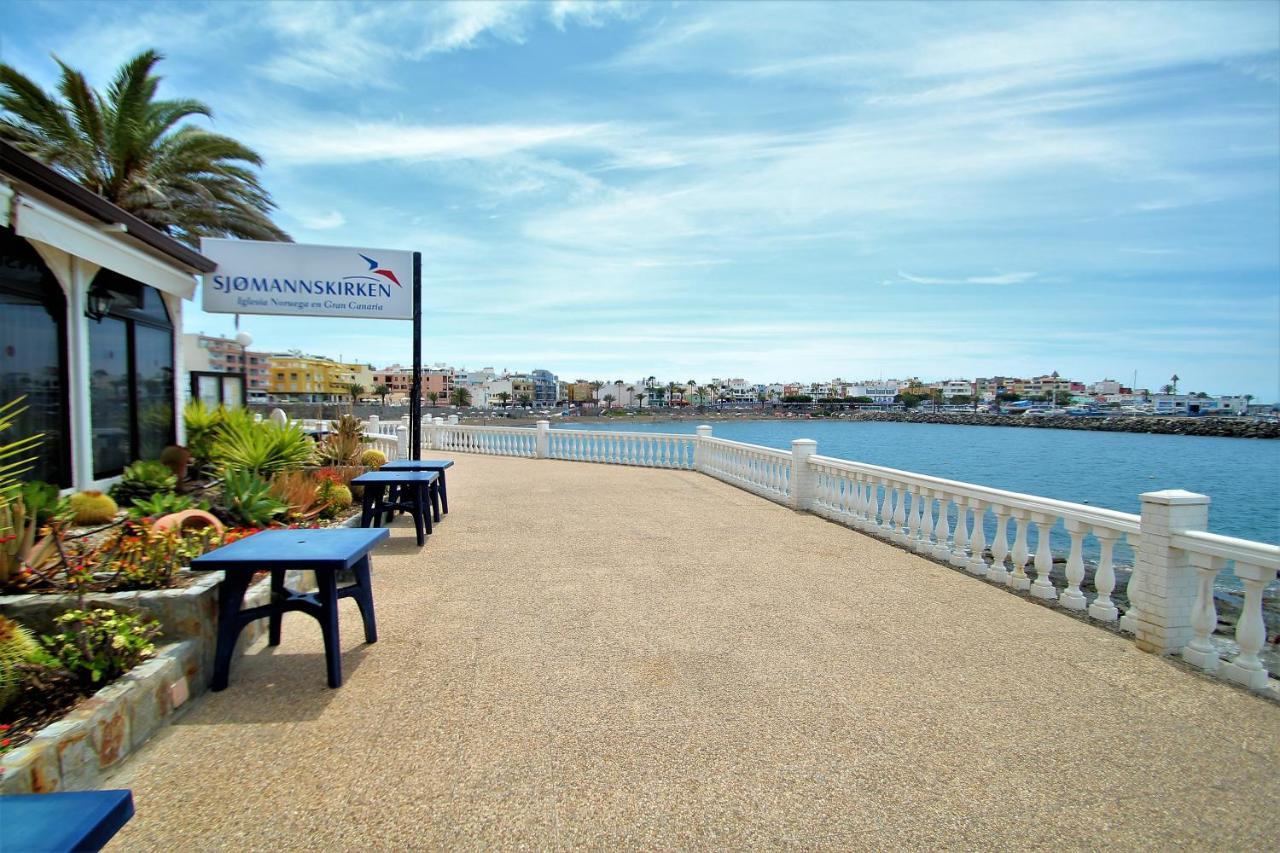 Studio In Top Lage Direkt Am Strand Arguineguin Экстерьер фото