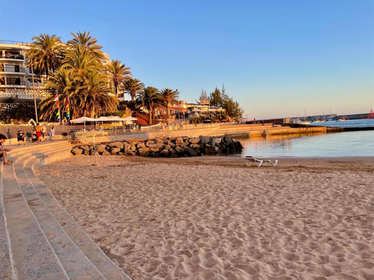 Studio In Top Lage Direkt Am Strand Arguineguin Экстерьер фото
